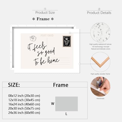 Wall Art Trendy Fun Quote Art Canvas Prints Aesthetic