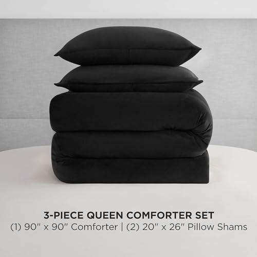 Juicy Couture Solid Velour 3-Piece King Comforter Set â€?Luxurious Bedding Ensemble
