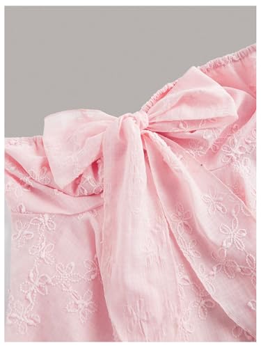 Women's Plus Size Tie Front Strapless Bandeau Tube Tops Flowy Vest Shirts Coquette Aesthetic Clothes