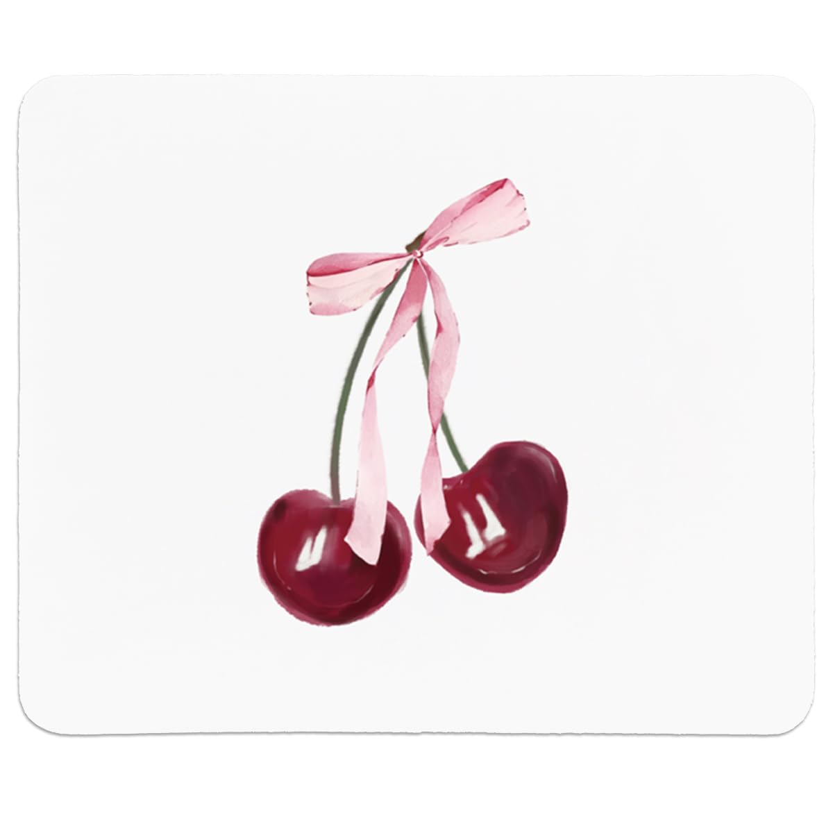 Coquette Bow Mouse Pad, Trendy Mouse Pad, Preppy Cute Mouse Pad for Desk Home Office & Gaming, 9.5x7.9 inches