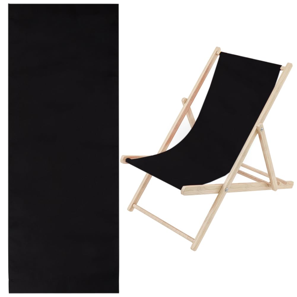 Cute 1pcs Beach Sling Chair Replacement Lawn Chair Webbing Chair Oxford Cloth 435 * 1165mm Outdoor Patio Foldable Chaise Lounge Chair Fabric