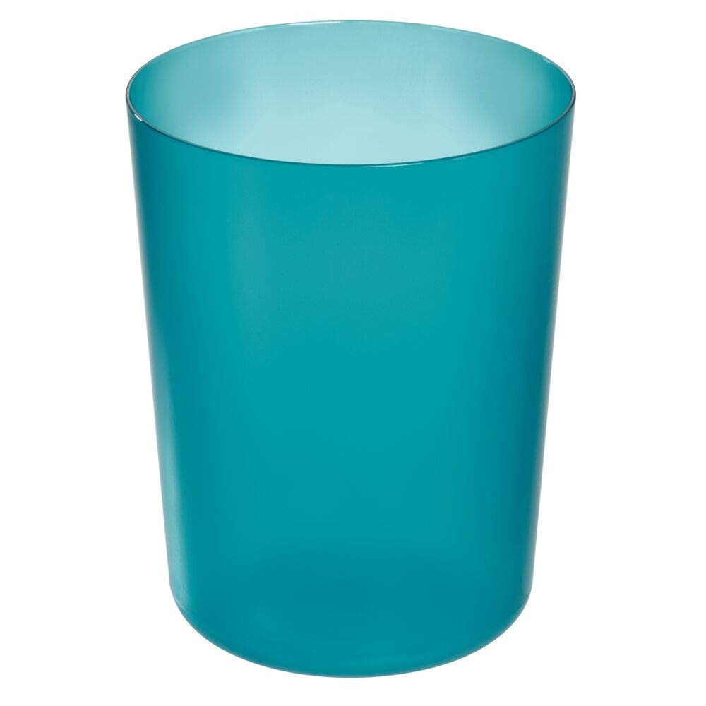 Round Plastic Trash Can 7.64" x 10"
