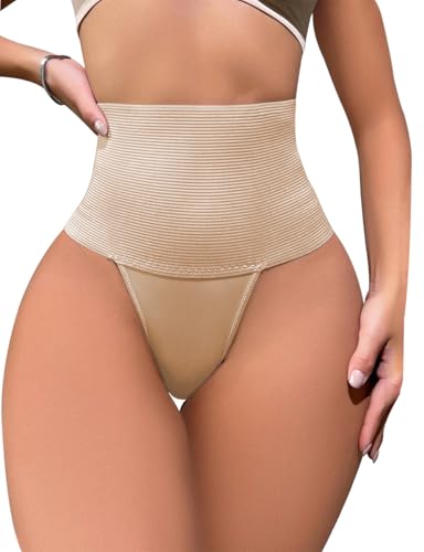 Tummy Control Thong Shapewear for Women High Waisted Shaping Underwear Body seamless Shaper Panties Girdle