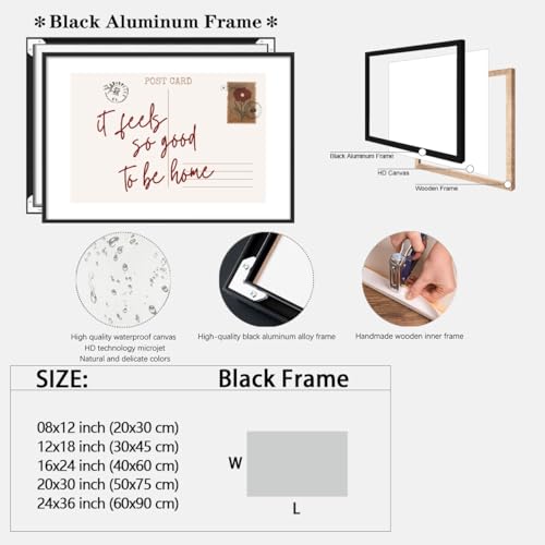 Wall Art Trendy Fun Quote Art Canvas Prints Aesthetic