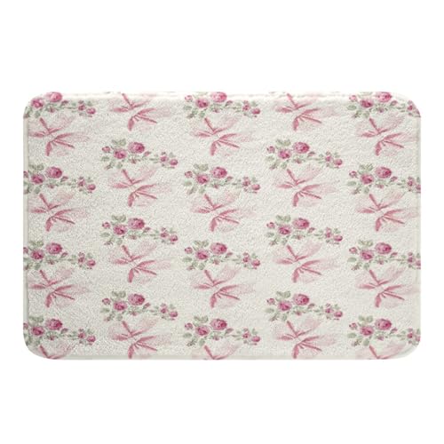 Kawaii Ribbon Bow 20"X32" Bath Mat Non Slip