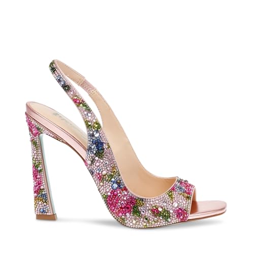 Rhinestone Betsey Johnson Women's Mina Heeled Sandal