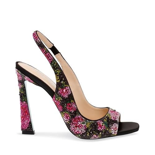 Rhinestone Betsey Johnson Women's Mina Heeled Sandal