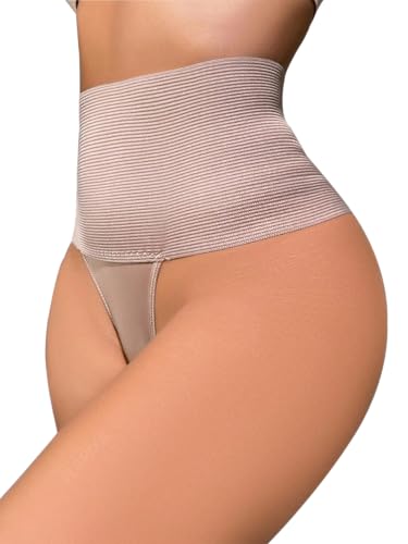 Tummy Control Thong Shapewear for Women High Waisted Shaping Underwear Body seamless Shaper Panties Girdle