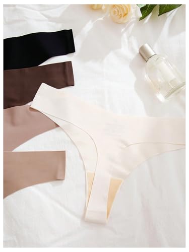 Women's 5 Pack Leopard Print Thongs Low Rise Panties Underwear Sets