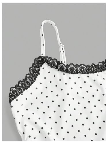 Women's 2 Piece Cute Pajama Set Cartoon Print Ruched Cami Crop Tops and Shorts Lounge Sets