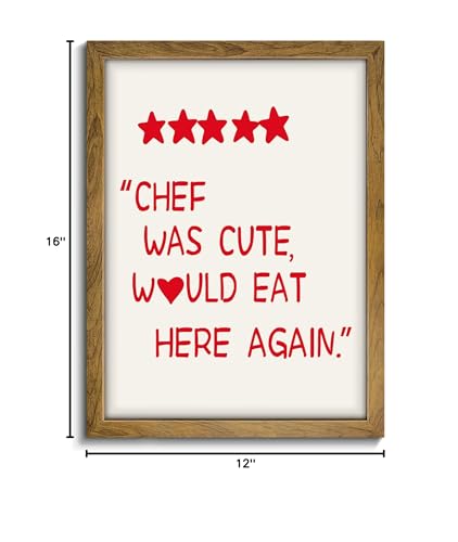 Chef Kitchen Art, Funny Quotes Wall Art