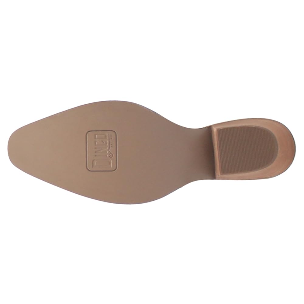 Womens Primrose Metallic Embroidered Floral Snip Toe Casual Boots Ankle Mid Heel 2-3"