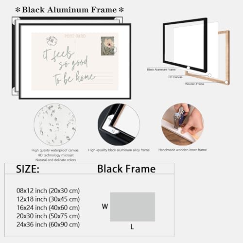 Wall Art Trendy Fun Quote Art Canvas Prints Aesthetic