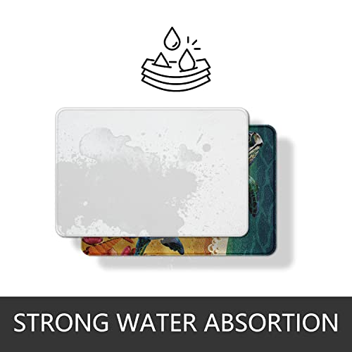 Kawaii Ribbon Bow 20"X32" Bath Mat Non Slip