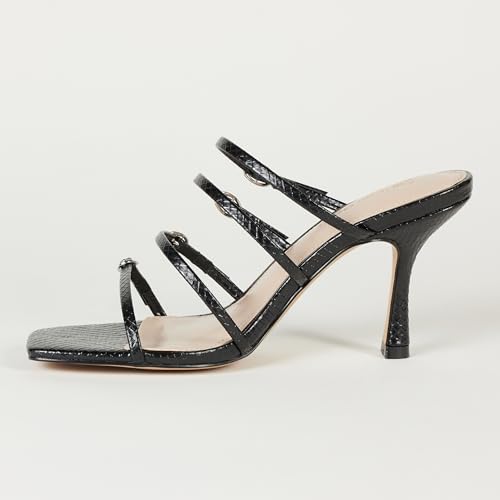 The Drop Women's Naomi Strappy Buckle Heeled Sandal