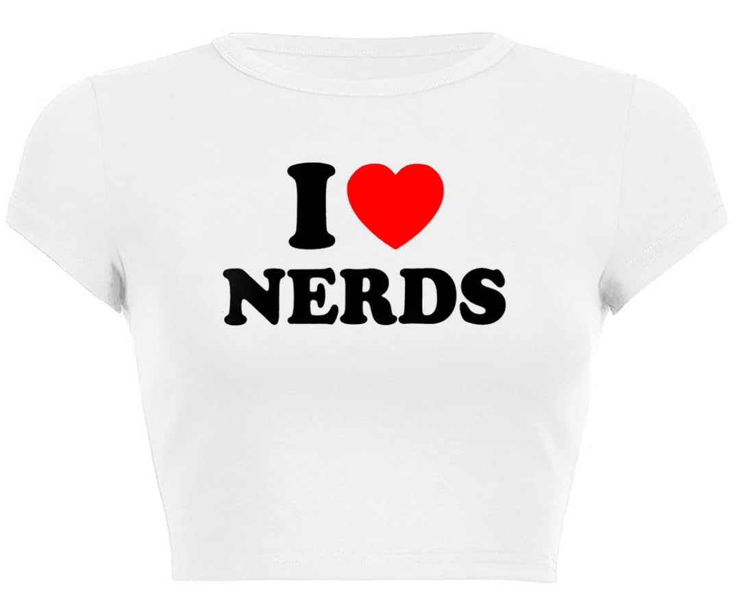 Y2k Graphic Baby Tees Summer Crop Top for Women