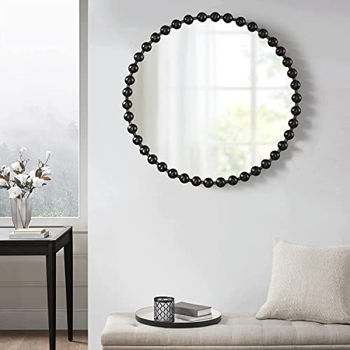 Metal Spherical Frame Round Mirror 36" Diameter