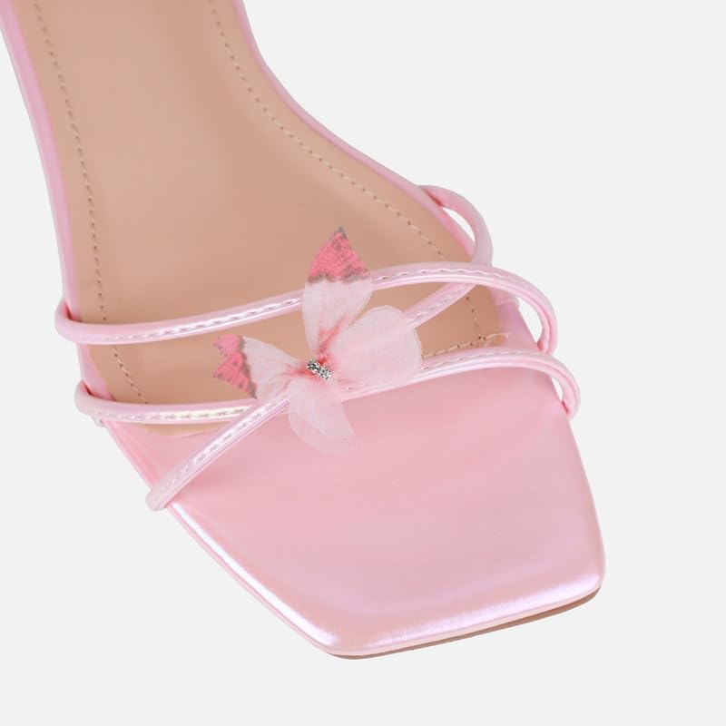 Flat Sandals Lace Up Strappy Butterfly Heels