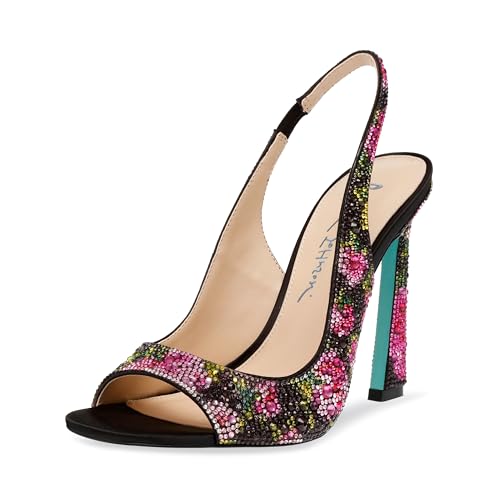 Rhinestone Betsey Johnson Women's Mina Heeled Sandal