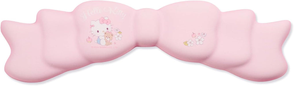 Memory Foam Bowknot Wrist Rest, Non-Slip Rubber Base Keyboard Wrist Rest for Gaming or Home Office Work