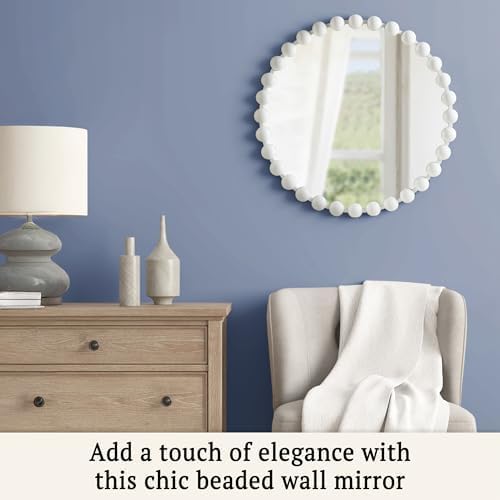 Metal Spherical Frame Round Mirror 36" Diameter