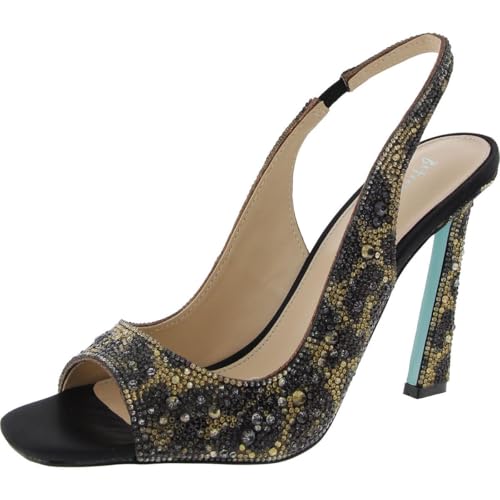 Rhinestone Betsey Johnson Women's Mina Heeled Sandal