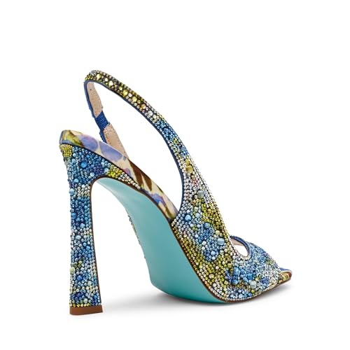 Rhinestone Betsey Johnson Women's Mina Heeled Sandal