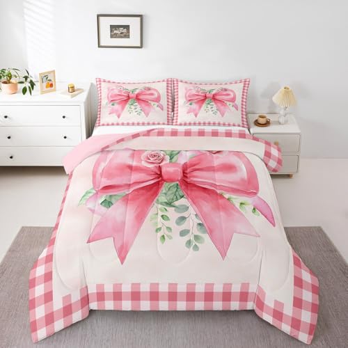 Dreamy Sweet Princess Style Quilt Set Reversible Duvet Insert, 2 Pillowcases