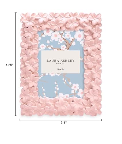 Flower Textured Hand-Crafted Resin Picture Frame w/Easel & Hook for Tabletop & Wall Display, Decorative Floral Design Home D cor, Photo Gallery, Art