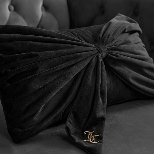 Juicy Couture Rectangle 1-Piece Living Room and Bedroom Décor, Decorative Accent, Premium Reversible Throw Pillow