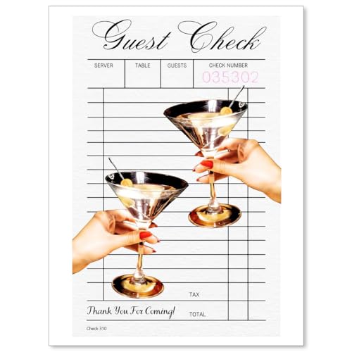 Cocktail Poster Alcohol Drink Wall Art Preppy Bar Cart Canvas Prints for Funky Bar Kitchen Wall Decor