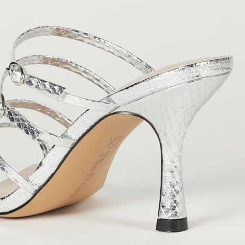 The Drop Women's Naomi Strappy Buckle Heeled Sandal