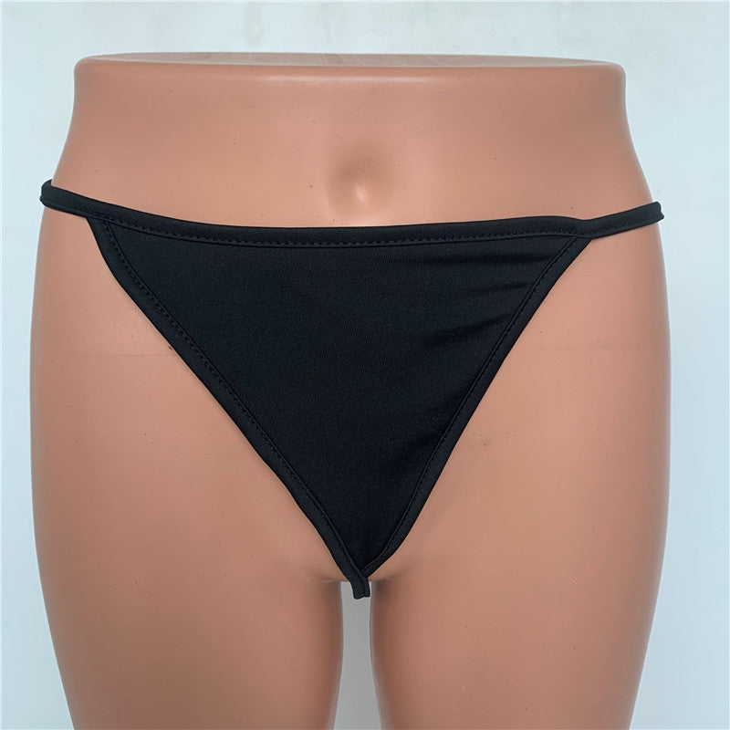 Women Custom Thong With Letter Name Personality G-String Panties Underwear Waist Body Chain Lace Thongs Jewelry Gift