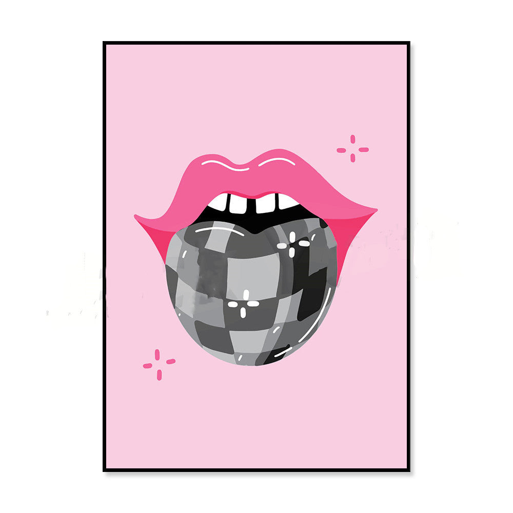 Y2K Poster Vintage Illustration