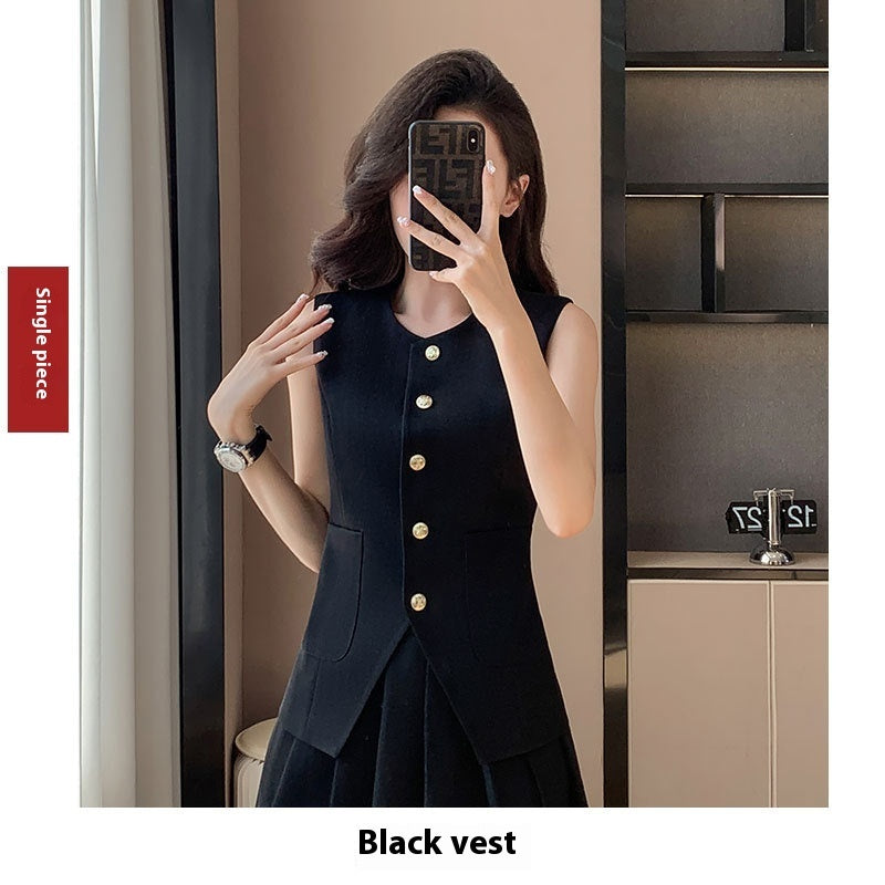 Light Luxury Women's Outer Wear Vest Suit