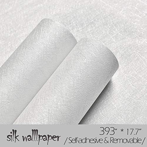 Silk Peel and Stick Contact Paper Textured Self Adhesive Removable Wall Sticker m Waterproof