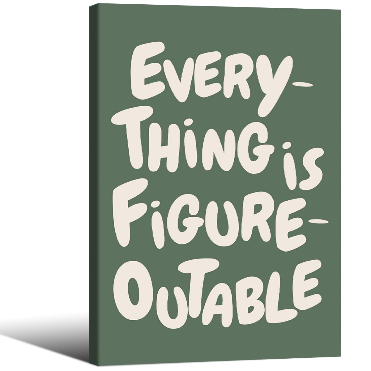 Vintage Aesthetic Wall Art Canvas Prints Room Posters Decor 12x16in Unframed