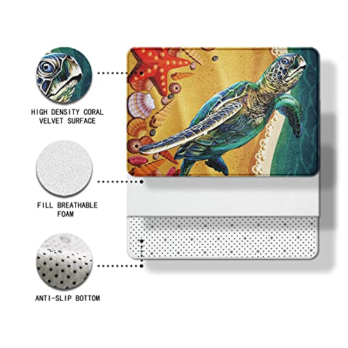 Kawaii Ribbon Bow 20"X32" Bath Mat Non Slip