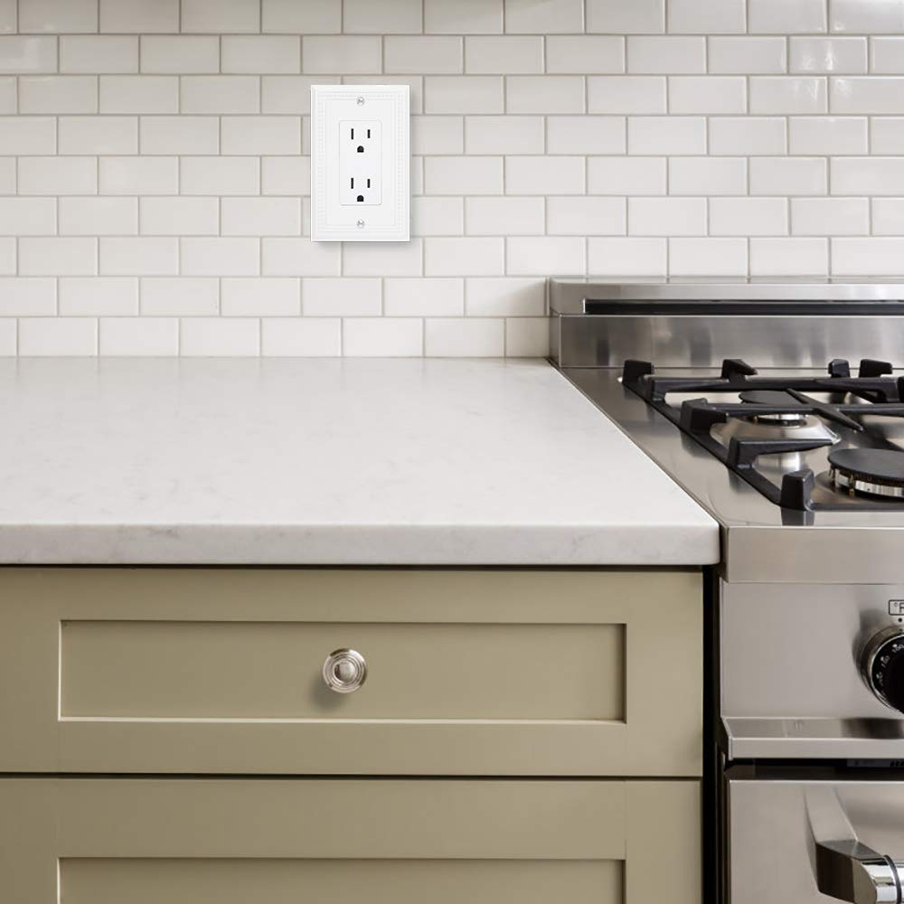 Pearls Heavy Duty Switch Plate/Wall Plate/Outlet Cover