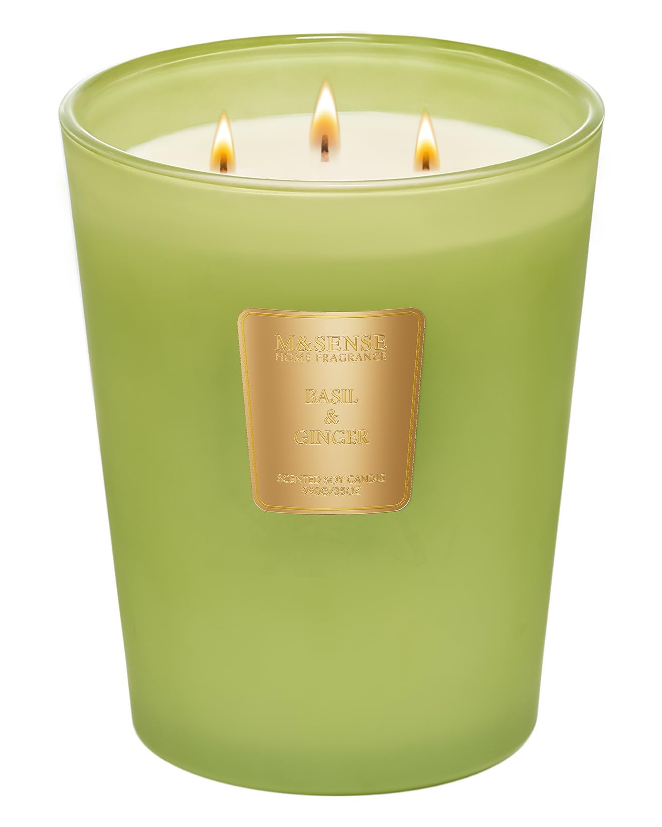 Large Soy Scented Candles, Non Toxic Natural Spring Candles 35oz 150 Hours Long Lasting Slow Burning