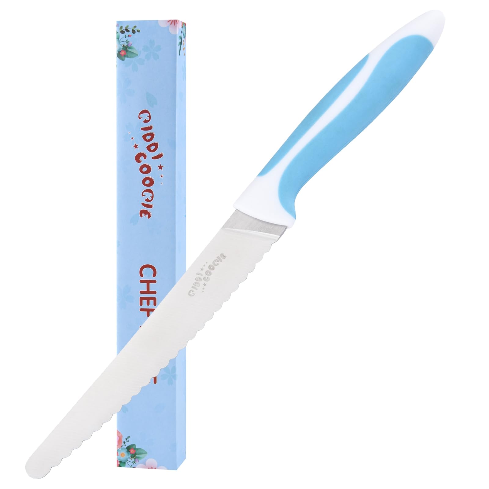 New 5" Serrated Bread Knife - Stainless Steel Tomato & Lettuce Knife