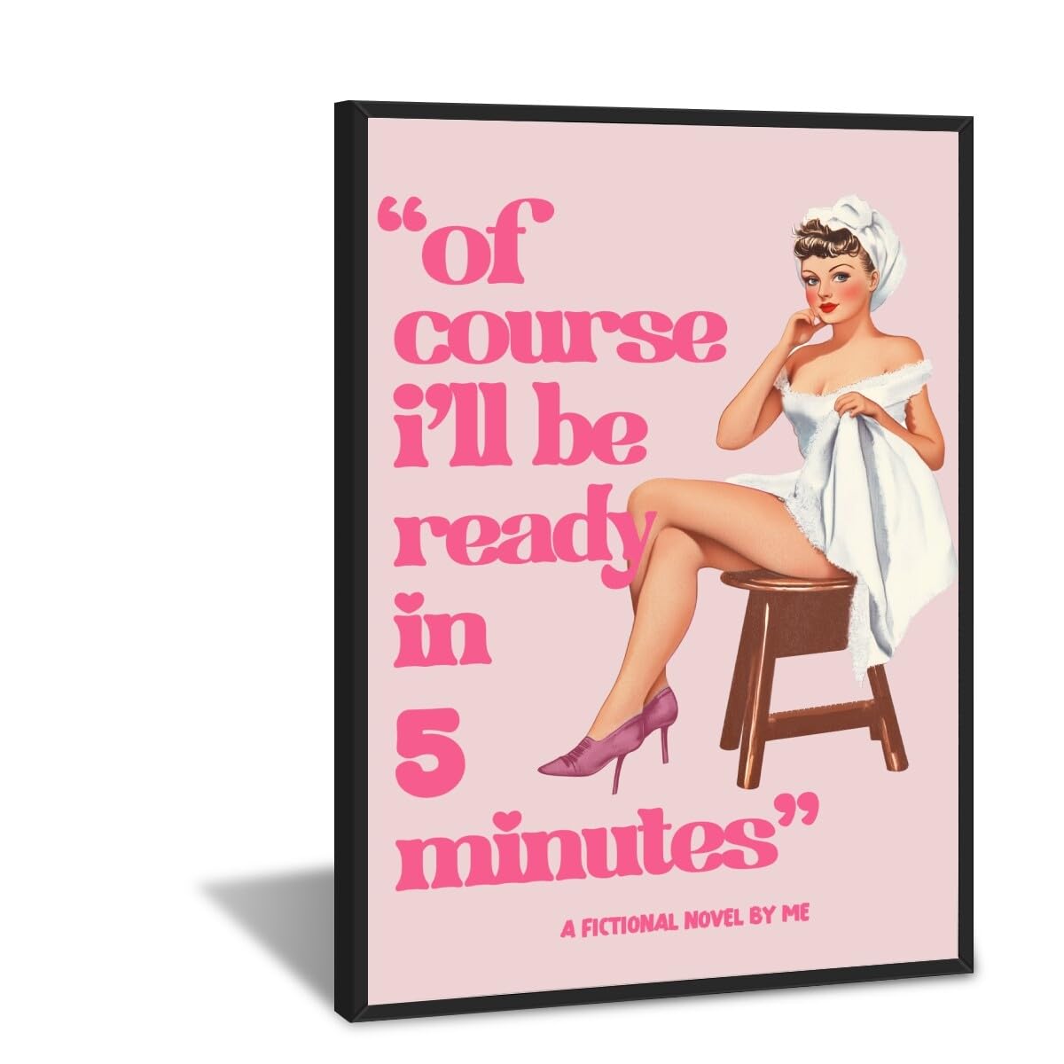 Vintage Bathroom Decor Wall Art