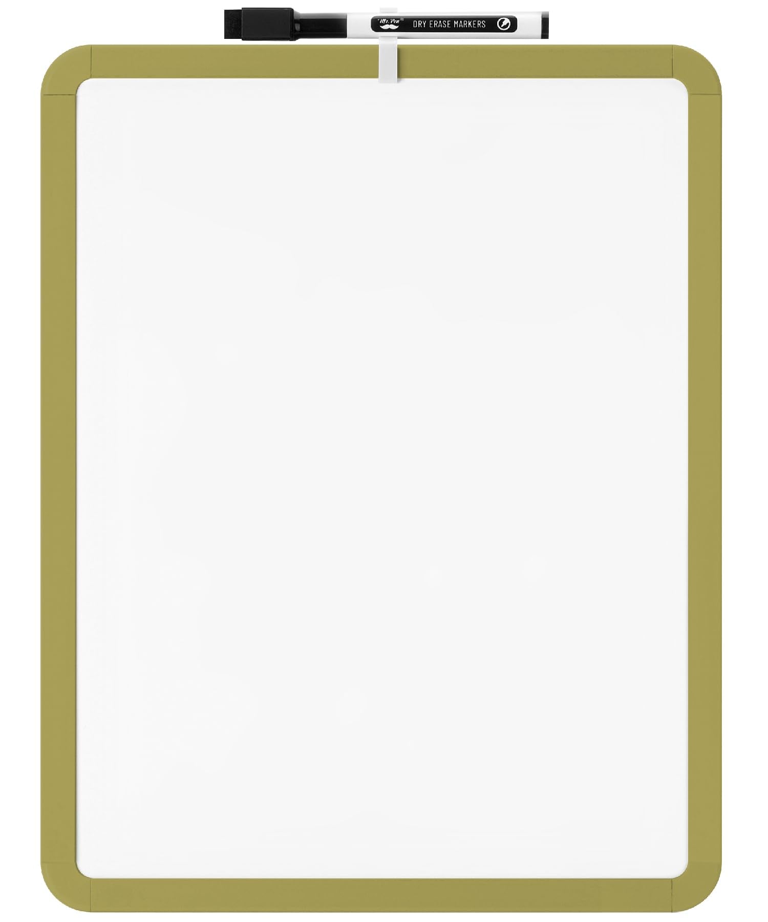 Dry Erase Board, 14â€?x 11â€?with a Black Dry Erase Marker Color Frame, Small White Board Dry Erase Whiteboard