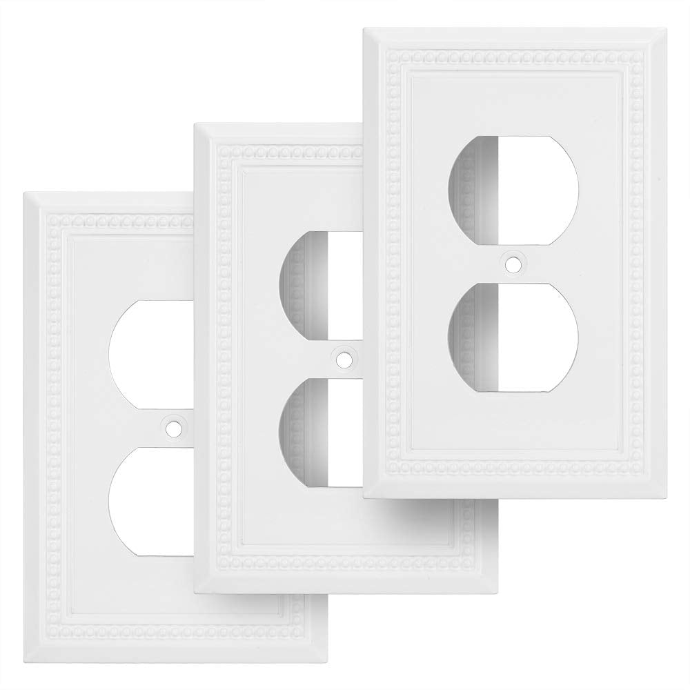 Pearls Heavy Duty Switch Plate/Wall Plate/Outlet Cover