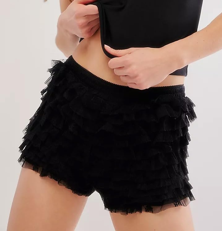 Women's Lolita Bloomers â€?Cute Ruffle Lace Pumpkin Shorts & Y2K Pettipants