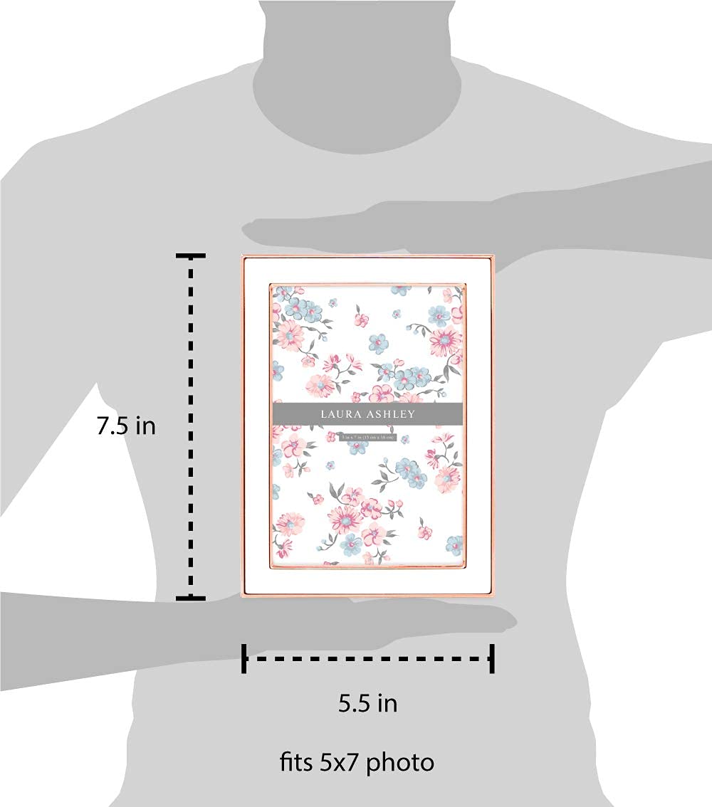 Enamel Picture Frame - Metal Edge with Easel, for Countertop, Counterspace, Tabletop Display, Bookshelf, Desk, Wall Décor, Photo Gallery