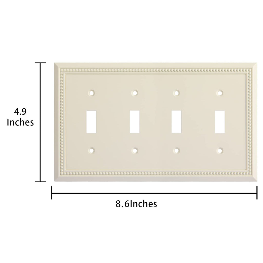 Pearls Heavy Duty Switch Plate/Wall Plate/Outlet Cover
