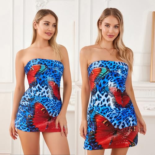 Women Floral Spaghetti Strap Mini Dress Summer 3D Flower Embroidery Sleeveless Backless Short Dress