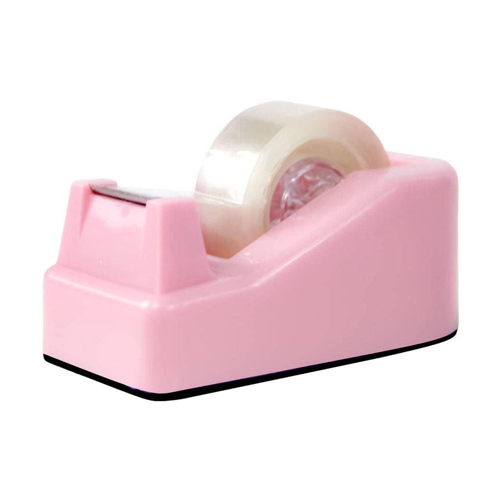 Desktop Tape Dispenser Adhesive Roll Holder with Weighted Nonskid Base, 1Pcs (Tape not Included)