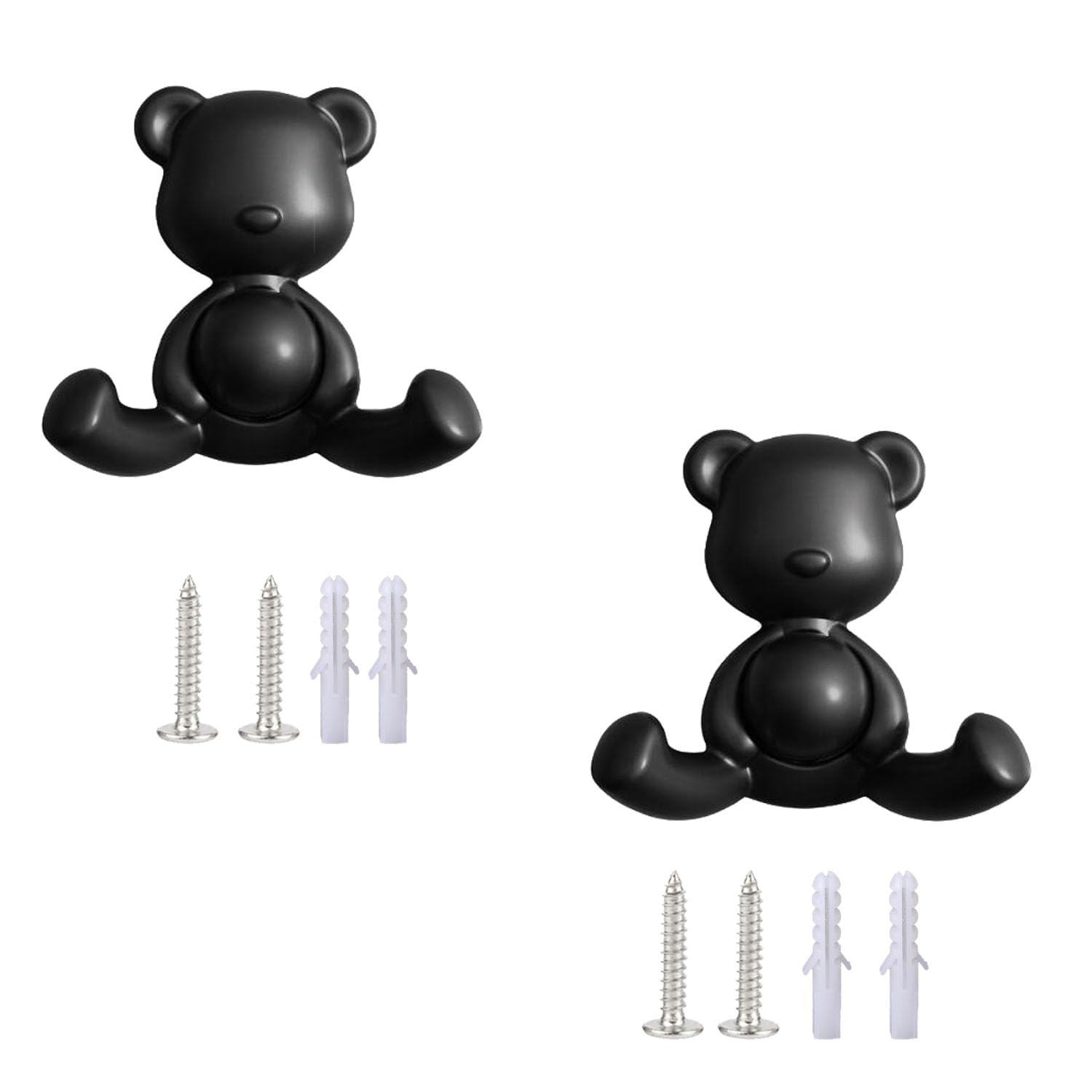 Creative 2 Pack Clothes Hook Heavy Duty Coat Hooks Decorative Wall Hook